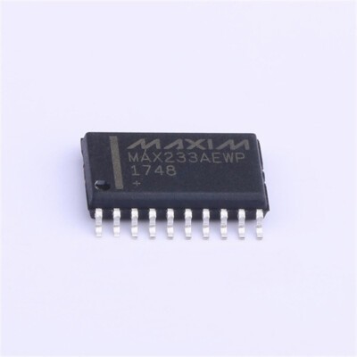 MAX233AEWP+TG36 RS232 Interface IC 200KBPS 5.5V WSOIC-20